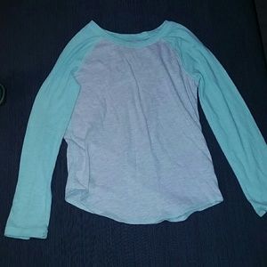 Justice long sleeve shirt size 7